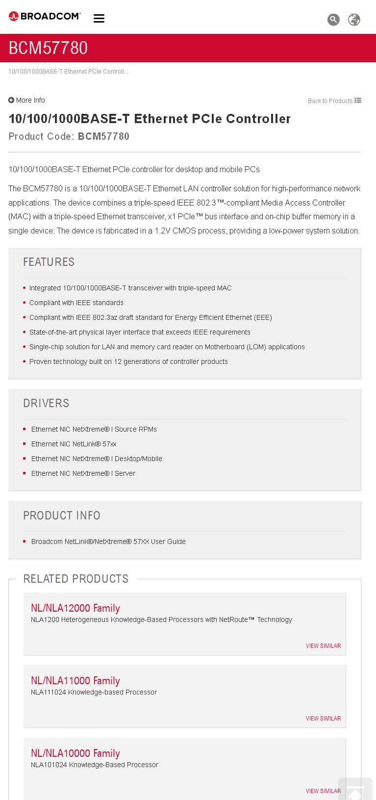 the broadcom netxtreme 57xx gigabit controller driver