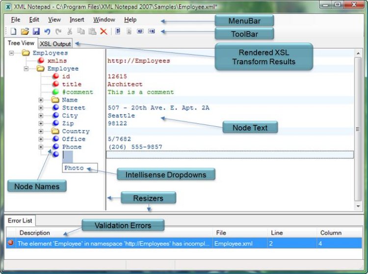 Download xml notepad microsoft